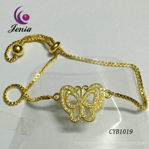 Jenia 2016 Latest Fashion 18k Gold Plated Bracelet Artificial Bracelet